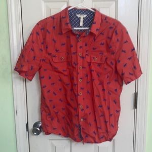 Matilda Jane by Joanna Gaines Short Sleeve Horse Print Shirt